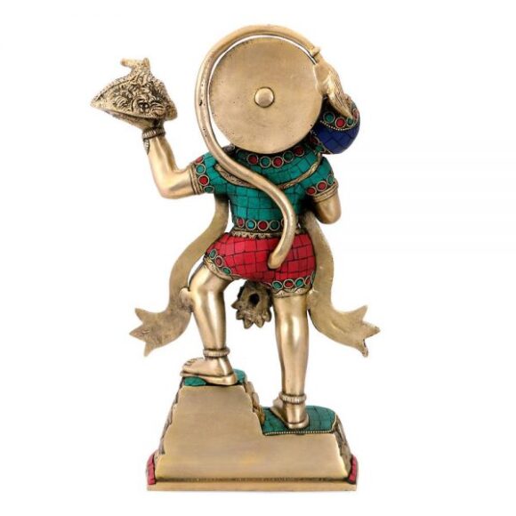 Made from quality brass metal that is solid, this decorative and beautifully embellished decorative piece accentuates and enhances the décor value of your house and office. - Image 3