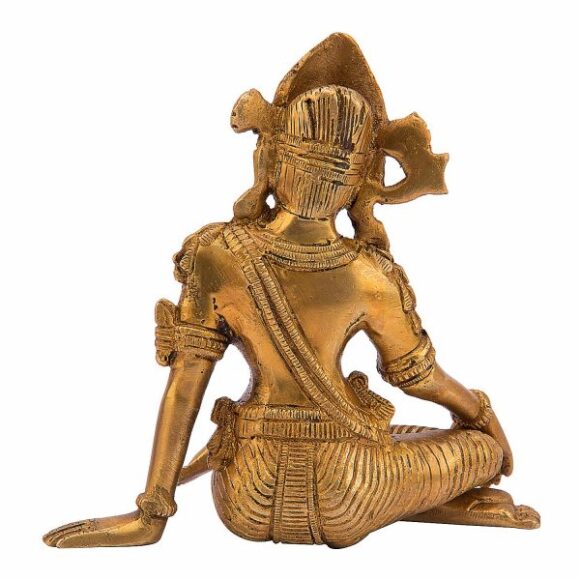 Brass Murti of Lord Indra Dev| Length 6 inches | Height 6 inches | Vastu Remedy | FengShui - Image 4