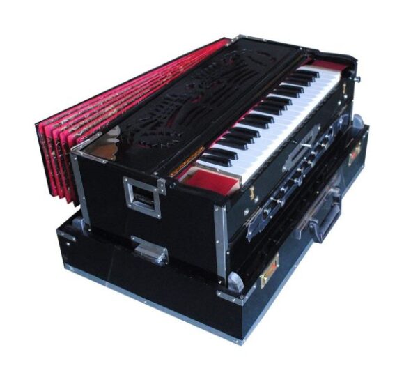 Portable Harmonium 3 Line 11 Scale with Coupler (Male Male Female) - Image 2