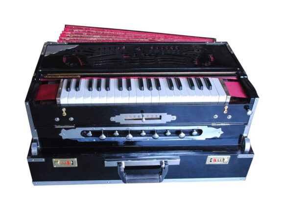 Portable Harmonium 3 Line 11 Scale with Coupler (Male Male Female)