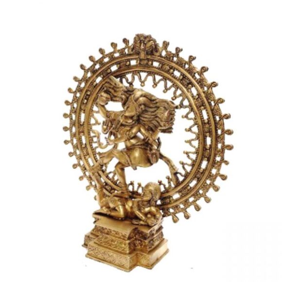 Golden Natraj 43.18cm X 38.1cm|Home Décor - Image 2