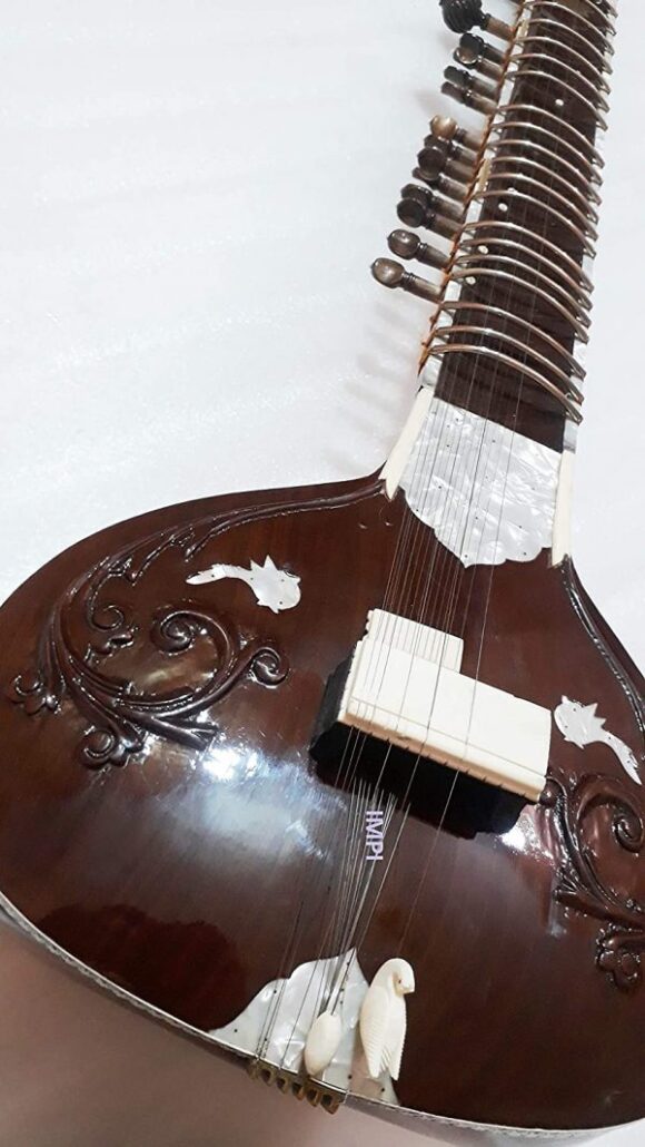Original Toon Wood Sweet Sound Good Jawari Best Strings Sitar (Standard) - Image 3