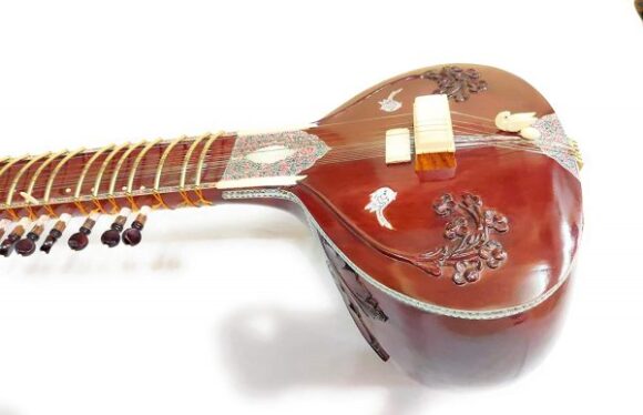 Sitar professional quality,Seasoned wood, Concert Quality sitar - Image 4
