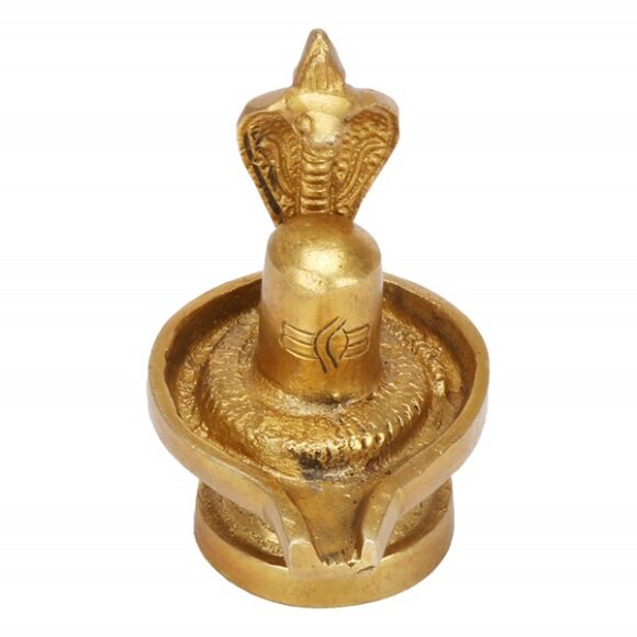 Shivling with Snake Shiv Lingam Statue Snake Idols of Shiva for Temple Puja’s Decorative Diwali Vastu Gifts - Image 2