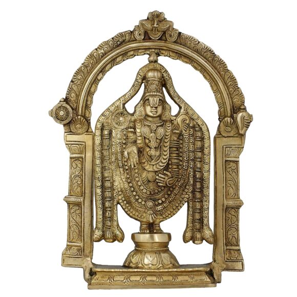 Brass Statue Balajee Hindu Idol for Puja at Home Temple Mandir 13 Inch Religious Gifts – Weight 4.32 kg