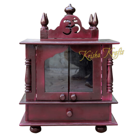 Pooja Mandir for Home /God Stand Religious Living House Decoration Handmade Temple, Original Wood home decor