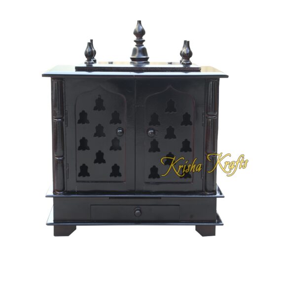 Pooja Mandir for Home /God Stand Religious Living House Decoration Handmade Temple, Original Wood