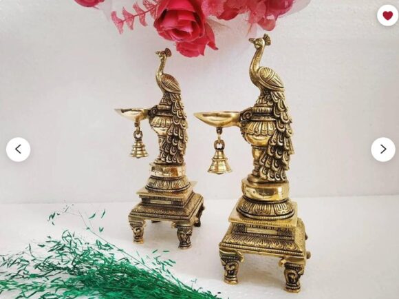 Decorative Oil Lamps 2 pieces