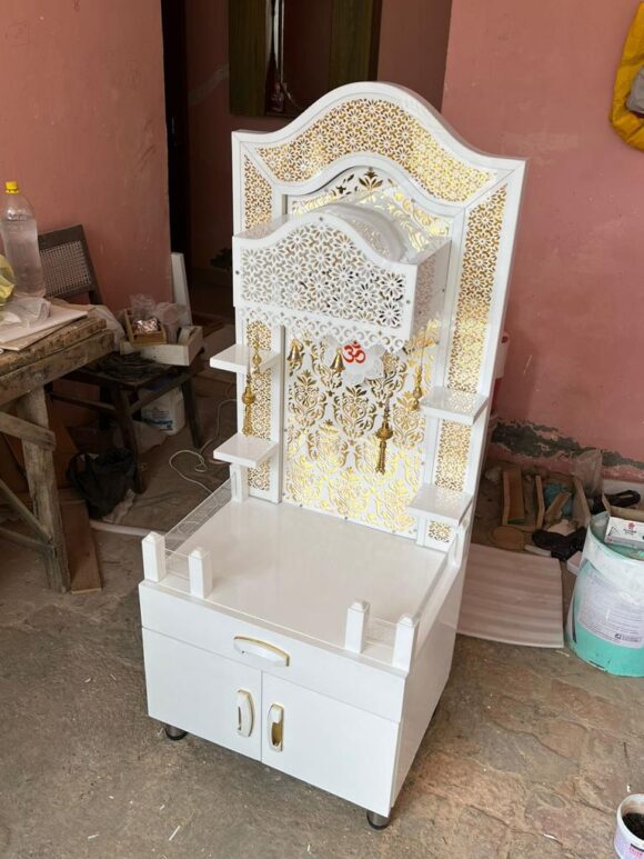 mandir Pooja Mandir for home /Home Temple Mandir, god stand,religious living room handmade temple, mandap, mandapam - Image 3