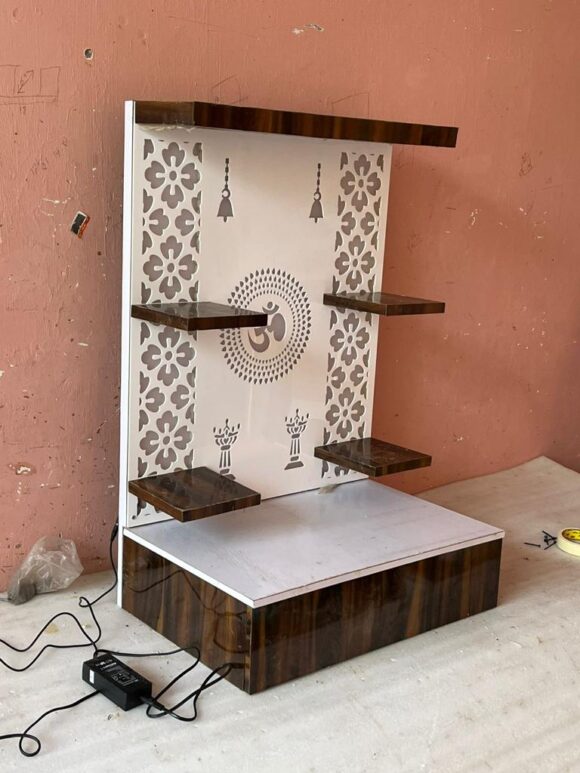 mandir Pooja Mandir for home /Home Temple Mandir, god stand,religious living room handmade temple, mandap, mandapam - Image 3