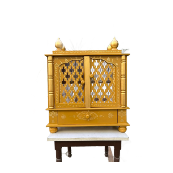 Pooja Mandir for home /Home Temple Mandir, god stand,religious living room handmade temple, mandap, mandapam - Image 4