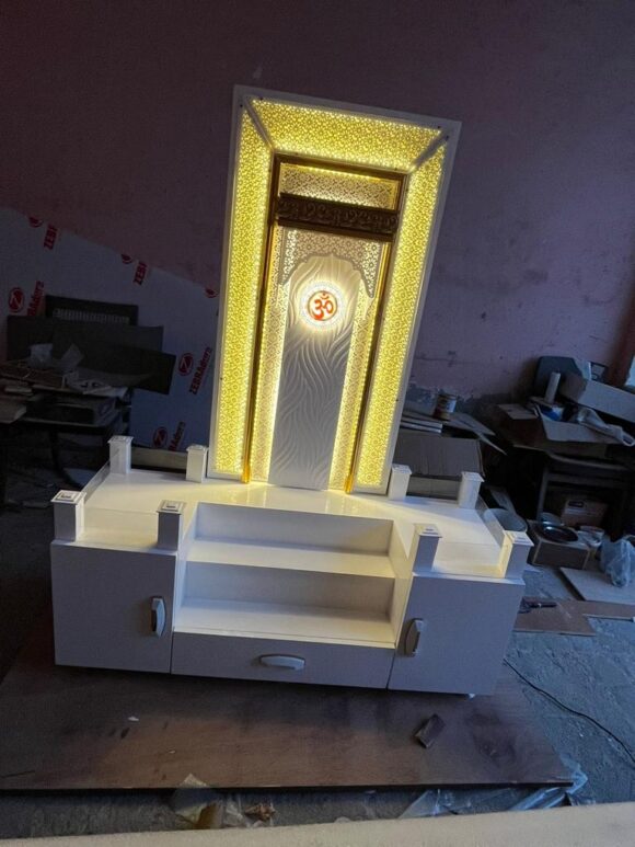 Pooja Mandir for home /Home Temple  Mandir, god stand,religious living room handmade temple, mandap, mandapam - Image 4
