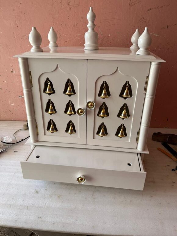 Pooja Mandir for home /Home Temple  Mandir, god stand,religious living room handmade temple, mandap, mandapam - Image 2