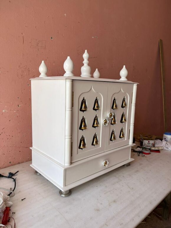 Pooja Mandir for home /Home Temple  Mandir, god stand,religious living room handmade temple, mandap, mandapam - Image 3