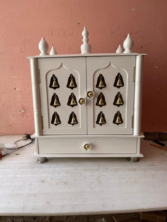 Pooja Mandir for home /Home Temple  Mandir, god stand,religious living room handmade temple, mandap, mandapam - Image 4