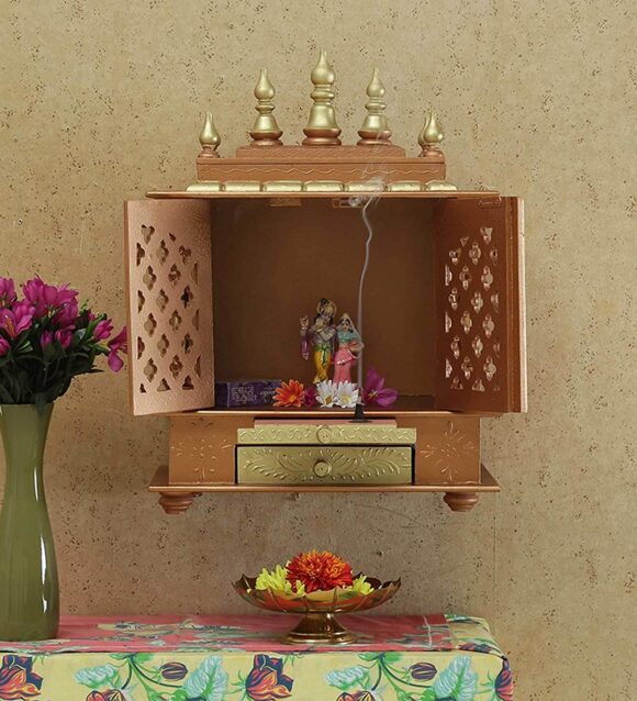 Wooden Temple/ Home Temple/ Pooja Mandir/ Pooja Mandap/ Temple for Home decor