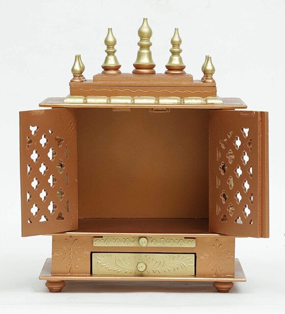 Wooden Temple/ Home Temple/ Pooja Mandir/ Pooja Mandap/ Temple for Home decor - Image 3