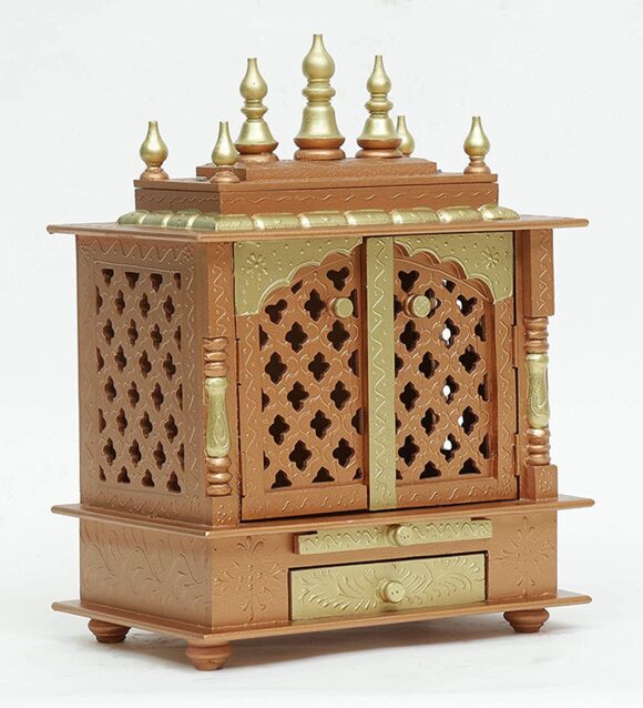 Wooden Temple/ Home Temple/ Pooja Mandir/ Pooja Mandap/ Temple for Home decor - Image 4